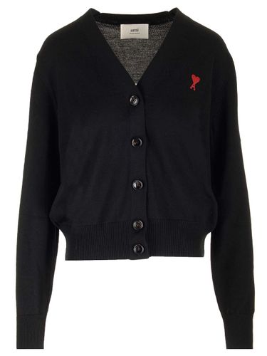 V-neck Cardigan - Ami Alexandre Mattiussi - Modalova