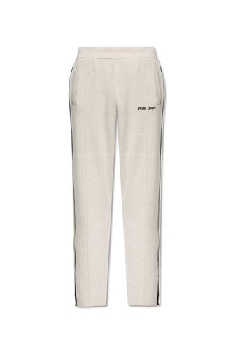 Logo Embroidered Straight Leg Track Pants - Palm Angels - Modalova