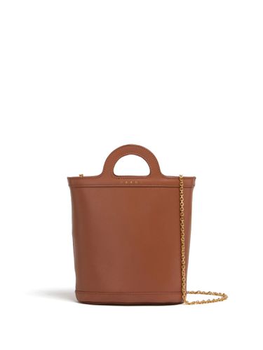 Tropicalia Nano Bucket Bag In Leather - Marni - Modalova