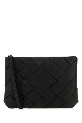 Leather Large Diago Clutch - Bottega Veneta - Modalova