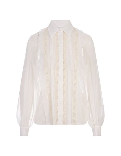 Parosh White Chiffon Polidori Shirt - Parosh - Modalova