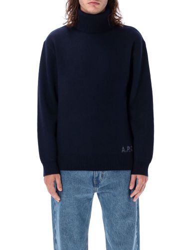 A. P.C. Logo Turtleneck Sweater - A.P.C. - Modalova