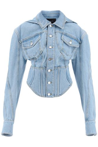 Mugler Denim Jackets - Mugler - Modalova