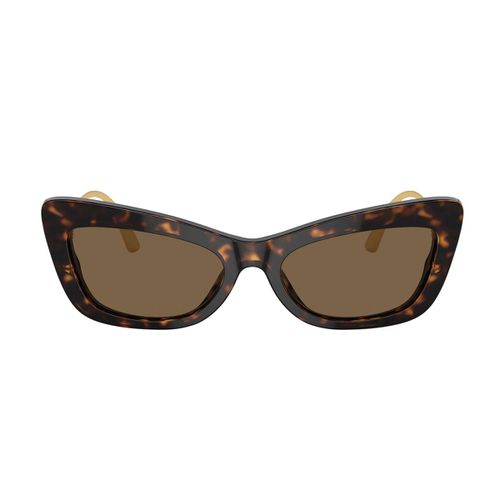 Dg4467b Linea Dg Crystal 502/73 Havana/oro Sunglasses - Dolce & Gabbana Eyewear - Modalova