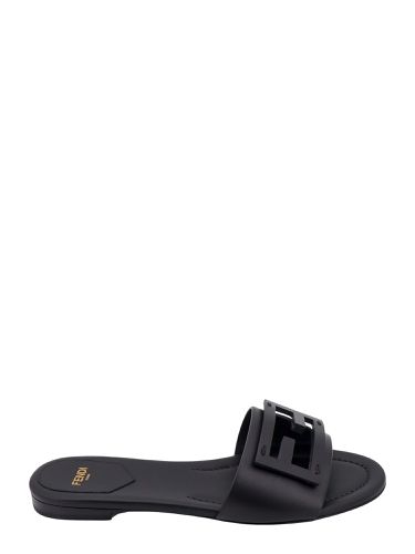 Fendi Baguette Flat Sandals - Fendi - Modalova