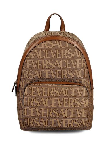 Versace Allover Backpack - Versace - Modalova