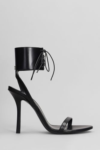 G Liquid Lace Up Sandals In Leather - Givenchy - Modalova