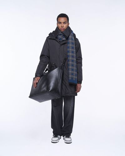 John Richmond Long Parka With Hood - John Richmond - Modalova