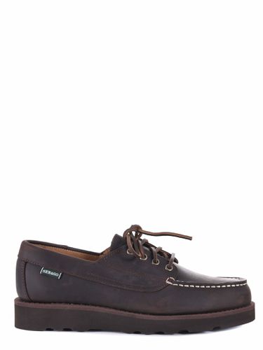 Sebago Loafers In Greased Leather - Sebago - Modalova