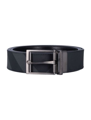 Reversible Check Belt - Burberry London - Modalova