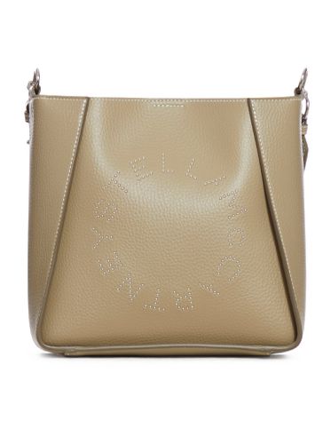 Taupe Logo Shoulder Bag - Stella McCartney - Modalova