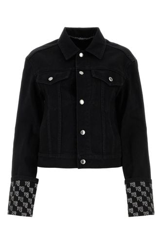 Alexander Wang Black Denim Jacket - Alexander Wang - Modalova