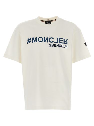 Moncler Grenoble Logo Print T-shirt - Moncler Grenoble - Modalova