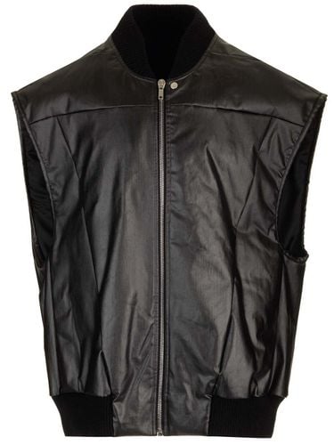 Rick Owens Jumbo Zip-up Vest - Rick Owens - Modalova