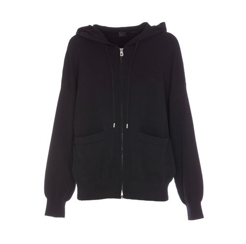 Tirage Drawstring Zip-up Hoodie - Pinko - Modalova