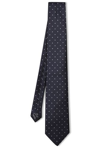 Silk Tie With Polka Dots - Tom Ford - Modalova