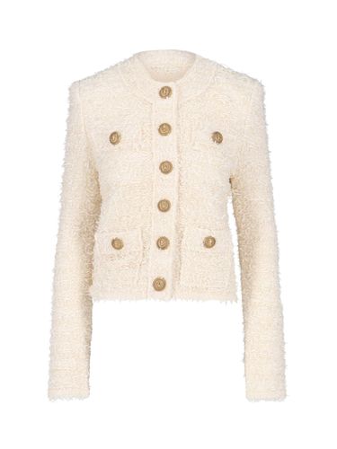 Balmain Tweed Jacket - Balmain - Modalova