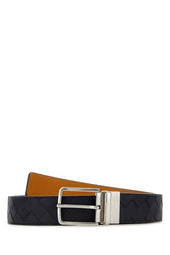 Bottega Veneta Black Leather Belt - Bottega Veneta - Modalova