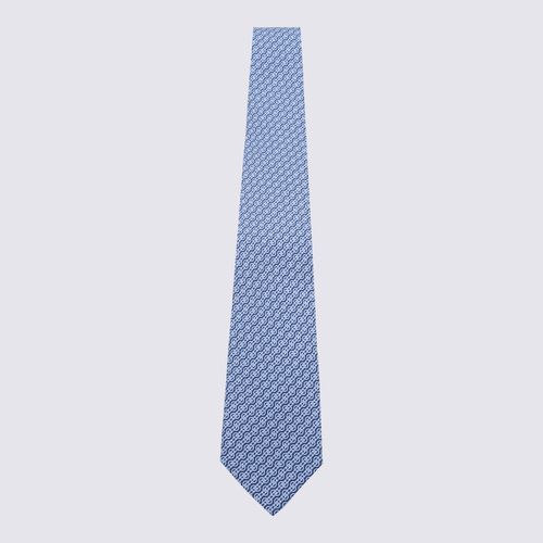 And Light Silk Tie - Ferragamo - Modalova