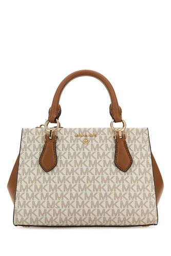 Printed Canvas Small Marilyn Handbag - Michael Kors - Modalova