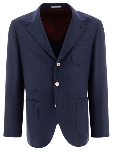 Single-breasted Jacket - Brunello Cucinelli - Modalova