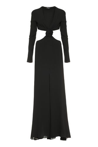 Long Dress With Cut-out Detail - Blumarine - Modalova