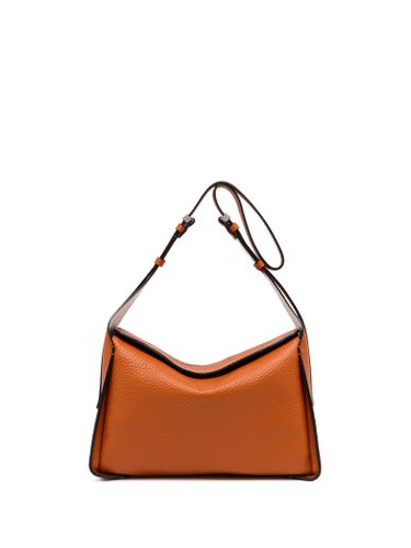 Penelope Shoulder Bag In Double Grain Maxi Leather - Gianni Chiarini - Modalova