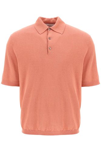 Agnona Linen And Cotton Jersey Polo - Agnona - Modalova