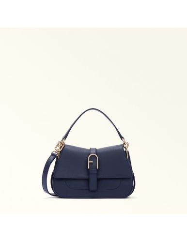 Flow Mini Leather Handbag Mediterranean Color - Furla - Modalova