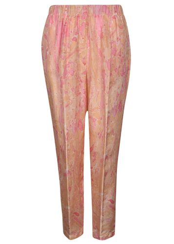 Forte_Forte Ribbed Waist Printed Trousers - Forte Forte - Modalova