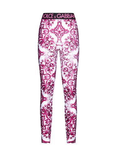 Dolce & Gabbana Maiolica Leggings - Dolce & Gabbana - Modalova