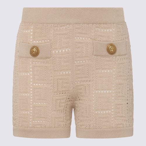 Viscose Knitted Shorts - Balmain - Modalova