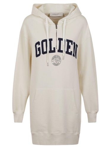 Golden Goose Drawstring Long Hoodie - Golden Goose - Modalova