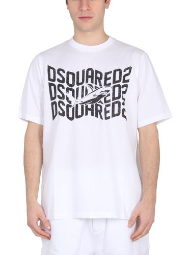 Dsquared2 Logo Print T-shirt - Dsquared2 - Modalova