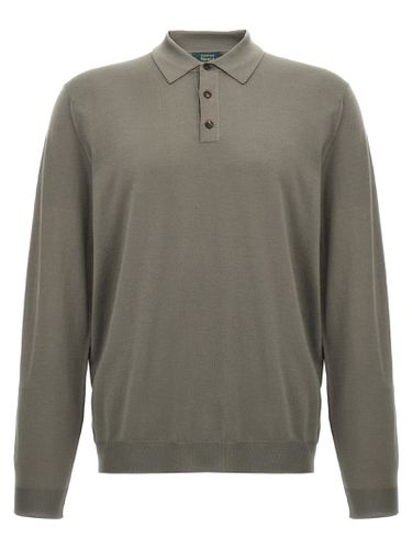 Zanone Wool Polo Shirt - Zanone - Modalova