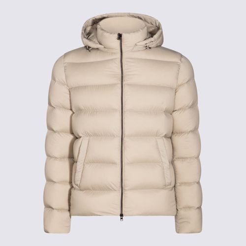 Herno Beige Down Jacket - Herno - Modalova