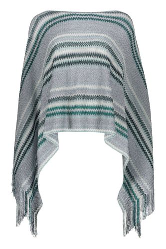 Missoni Fringed Knit Poncho - Missoni - Modalova