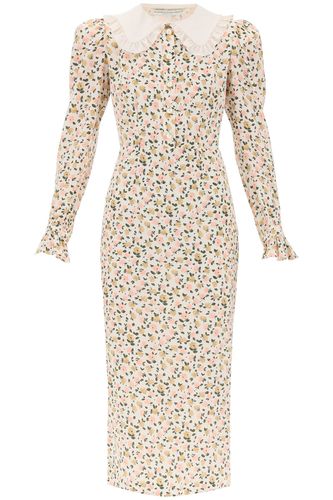 Alessandra Rich Floral Shirt Dress - Alessandra Rich - Modalova