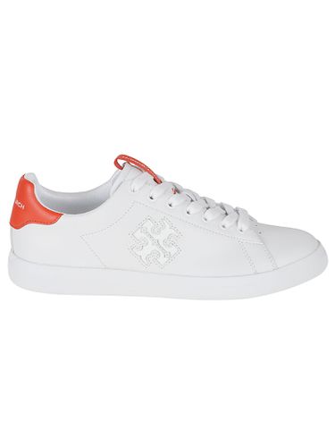 Double T Howell Court Leather Sneakers - Tory Burch - Modalova