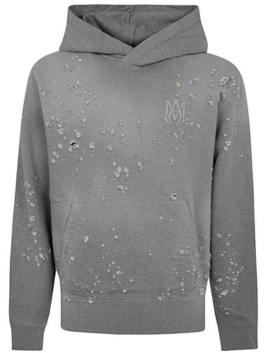 AMIRI Ma Shotgun Embroidered Hoodie - AMIRI - Modalova