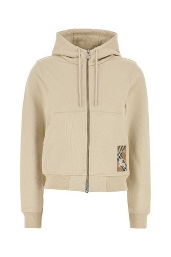 Burberry Sand Cotton Sweatshirt - Burberry - Modalova