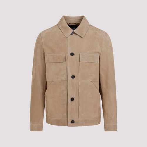 Dunhill Suede Tailored Jacket - Dunhill - Modalova