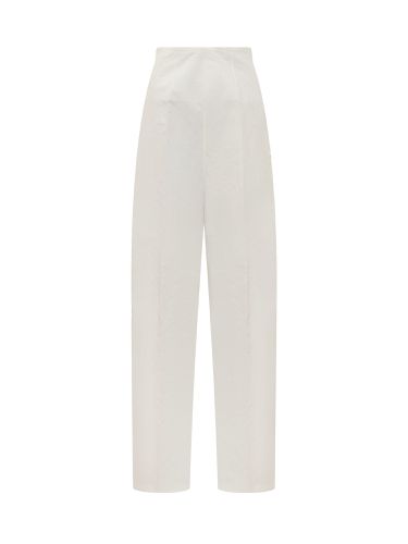 High Waist Straight Leg Trousers - SportMax - Modalova