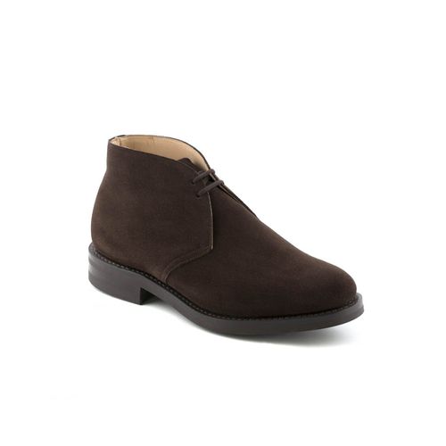 Brown Suede Boot (rubber Sole) - Church's - Modalova