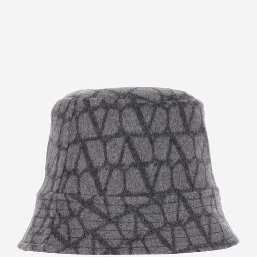 Bucket Hat Toile Iconographe Reversible - Valentino Garavani - Modalova