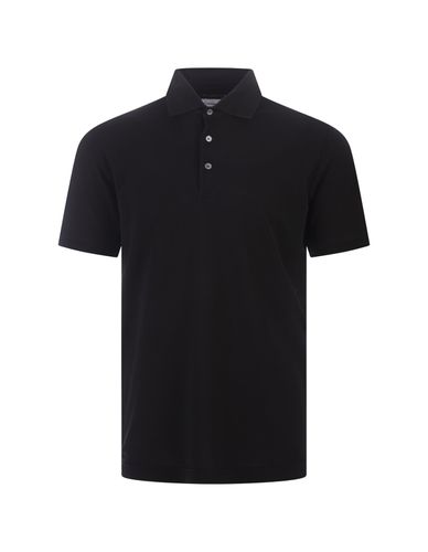 Light Cotton Piquet Polo Shirt - Fedeli - Modalova