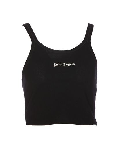 Palm Angels Classic Logo Tank Top - Palm Angels - Modalova