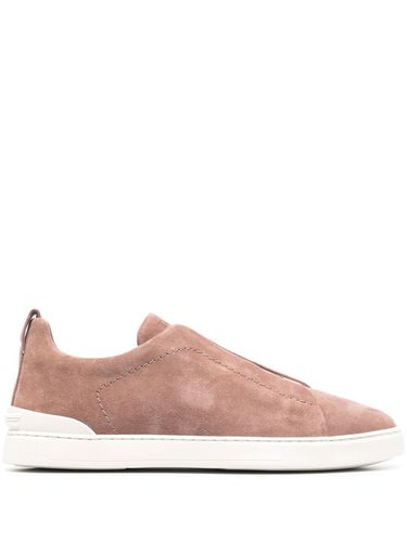 Triple Stitch Low Top Sneakers - Zegna - Modalova