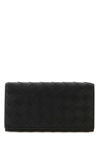 Bottega Veneta Black Leather Wallet - Bottega Veneta - Modalova