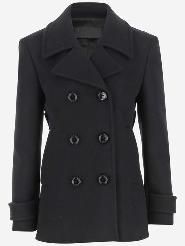 Valentino Double-breasted Wool Coat - Valentino - Modalova